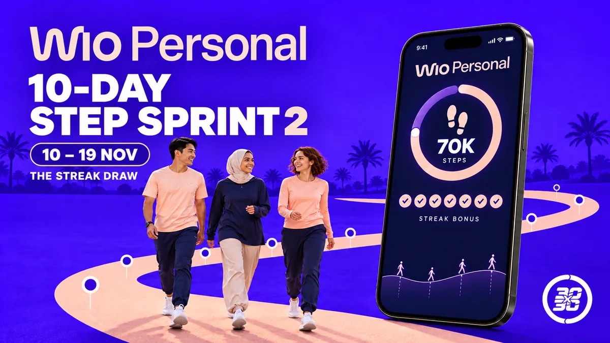 Dubai30x30 Challenges 2026 | 10 Free Challenges, AED 300,000 in Prizes